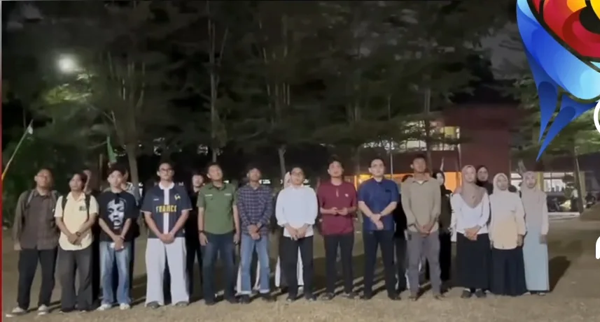 Tangkapan Kayar Unggahan @bem_unila seruan Aksi